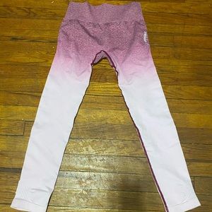 Gymshark Ombré high wasted seamless leggings